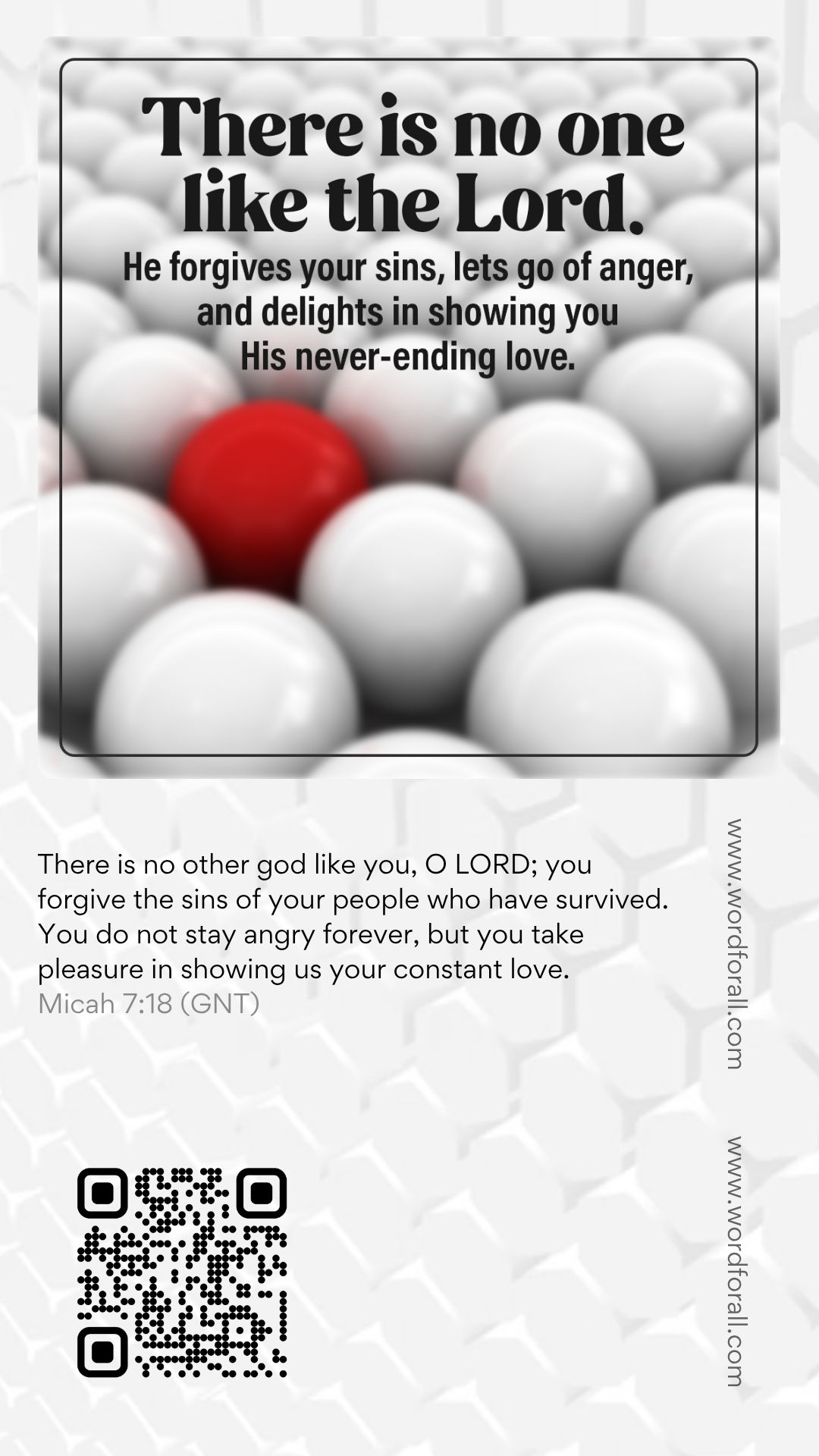 God sees beyond what others notice. He looks at your heart to understand your motives behind every action.