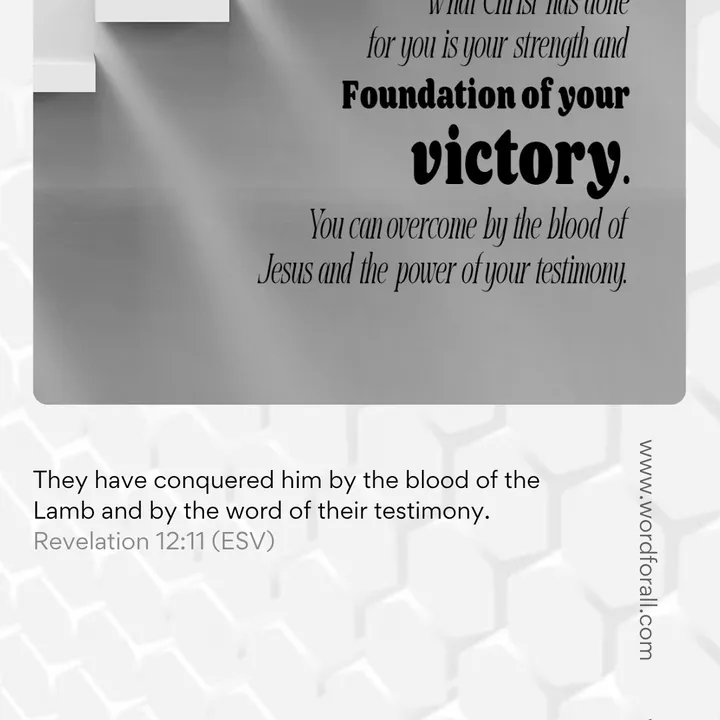 You don't have to fight every battle on your own. The Lord Himself is fighting for you. Just trust Him and stay calm.