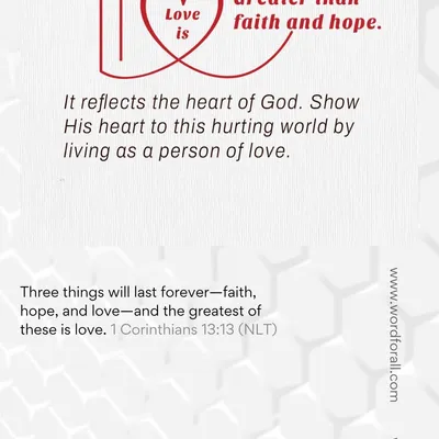 You're called to live by faith, not by fear or sight. Keep trusting God. He honors those who walk in faith.