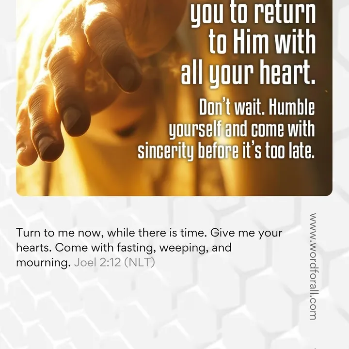Let the Lord be the one who leads your life. His rule is just, His ways are wise, and His heart is always for you.