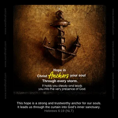 Hope in Christ anchors your soul through every storm. It holds you steady and leads you into the very presence of God.