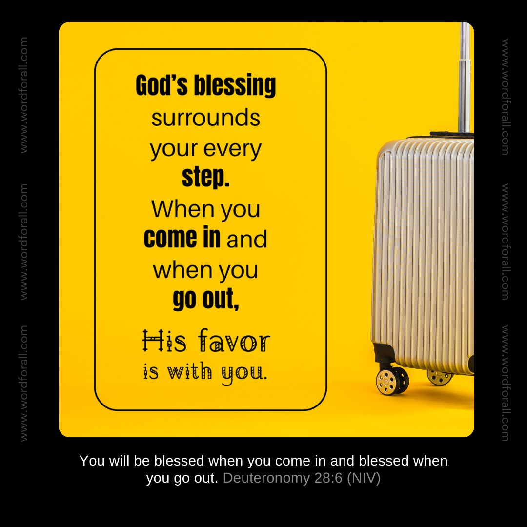 God surrounds you with His care and draws you close under His wings. In Him, you will always find refuge and safety.