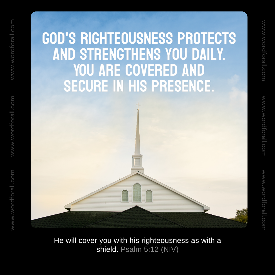 The Lord watches over you at all times. He stands beside you as your protector and keeps you safe in every season.