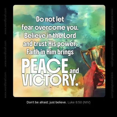 When fear tries to overwhelm you, remember that God is in control. You don't have to figure everything out today. Just take a deep breath and trust that He is holding your future.
