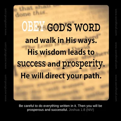 Aligning your heart with God's Word brings true direction and peace to your life. As you faithfully walk in His ways, He promises to guide and prosper your path. Trust Him to lead you today.