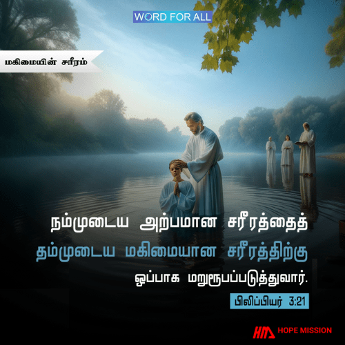அழிவிலிருந்து மகிமைக்கு
