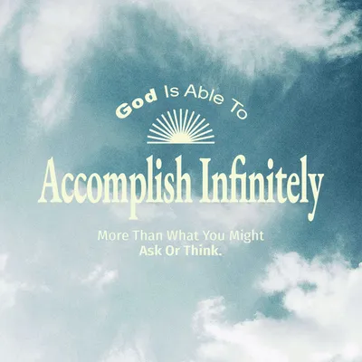 Accomplish Infinitely