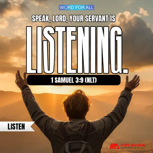 ARE YOU LISTENING?