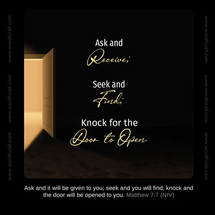 Ask and Receive