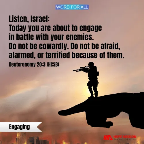 BATTLING WITH YOUR ENEMIES ARE PART OF LIFE. ENGAGE THEM WITHOUT FEAR.