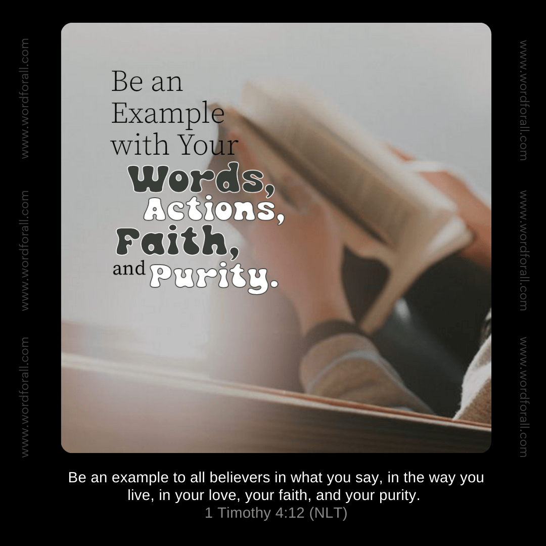 Be an Example
