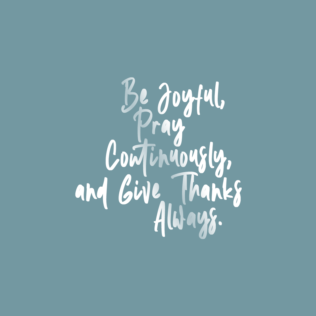 Be Joyful
