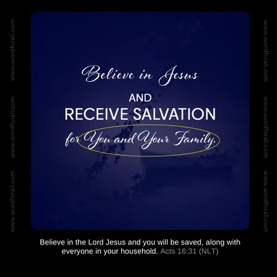 Believe in Jesus