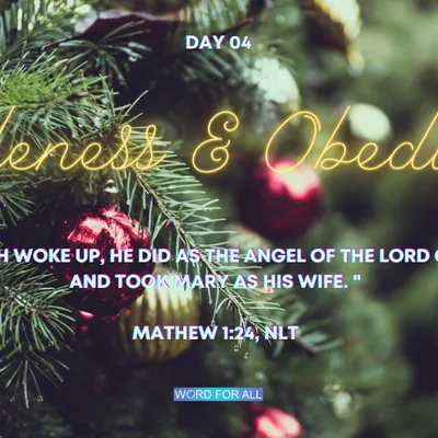 ? CHRISTMAS ? Devotional - Day 04