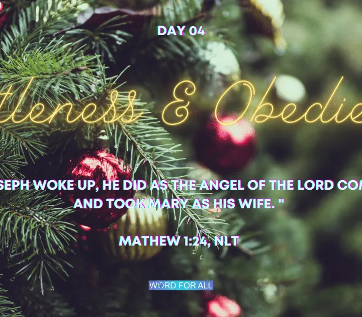 ? CHRISTMAS ? Devotional - Day 04