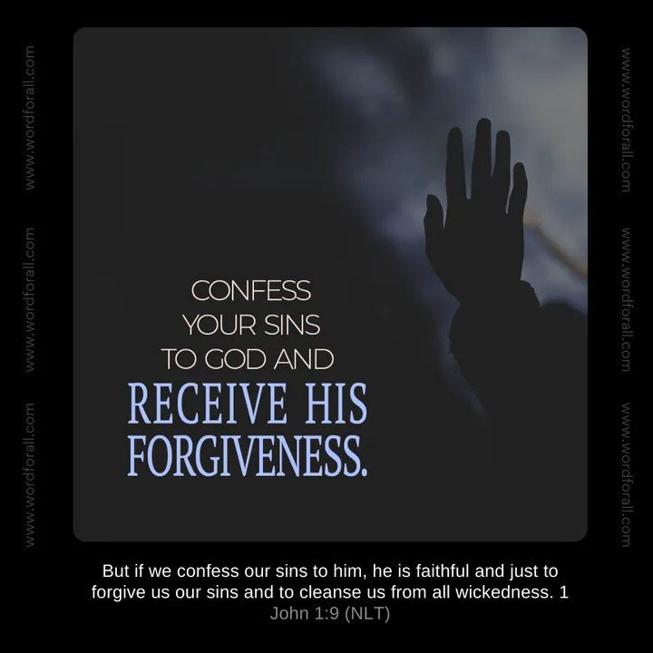 Confess Your Sins to God