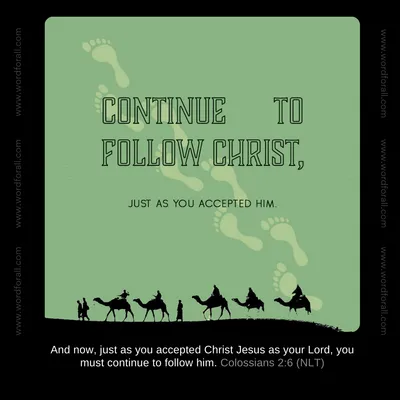 Follow Christ
