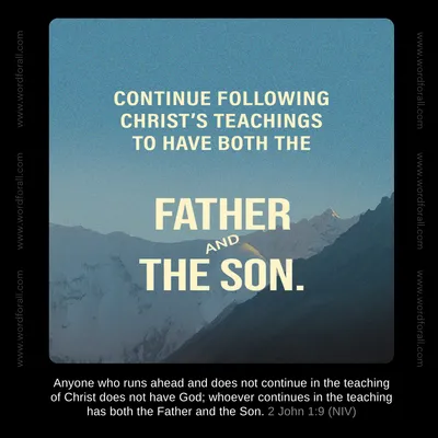 Following Christ's Teachings