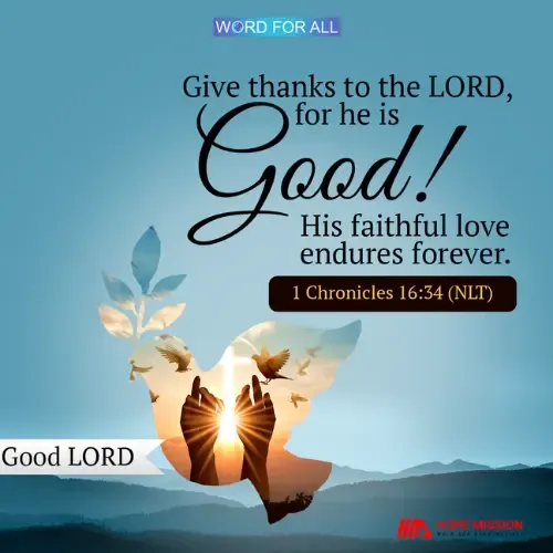 GIVE THANKS TO THE LORD