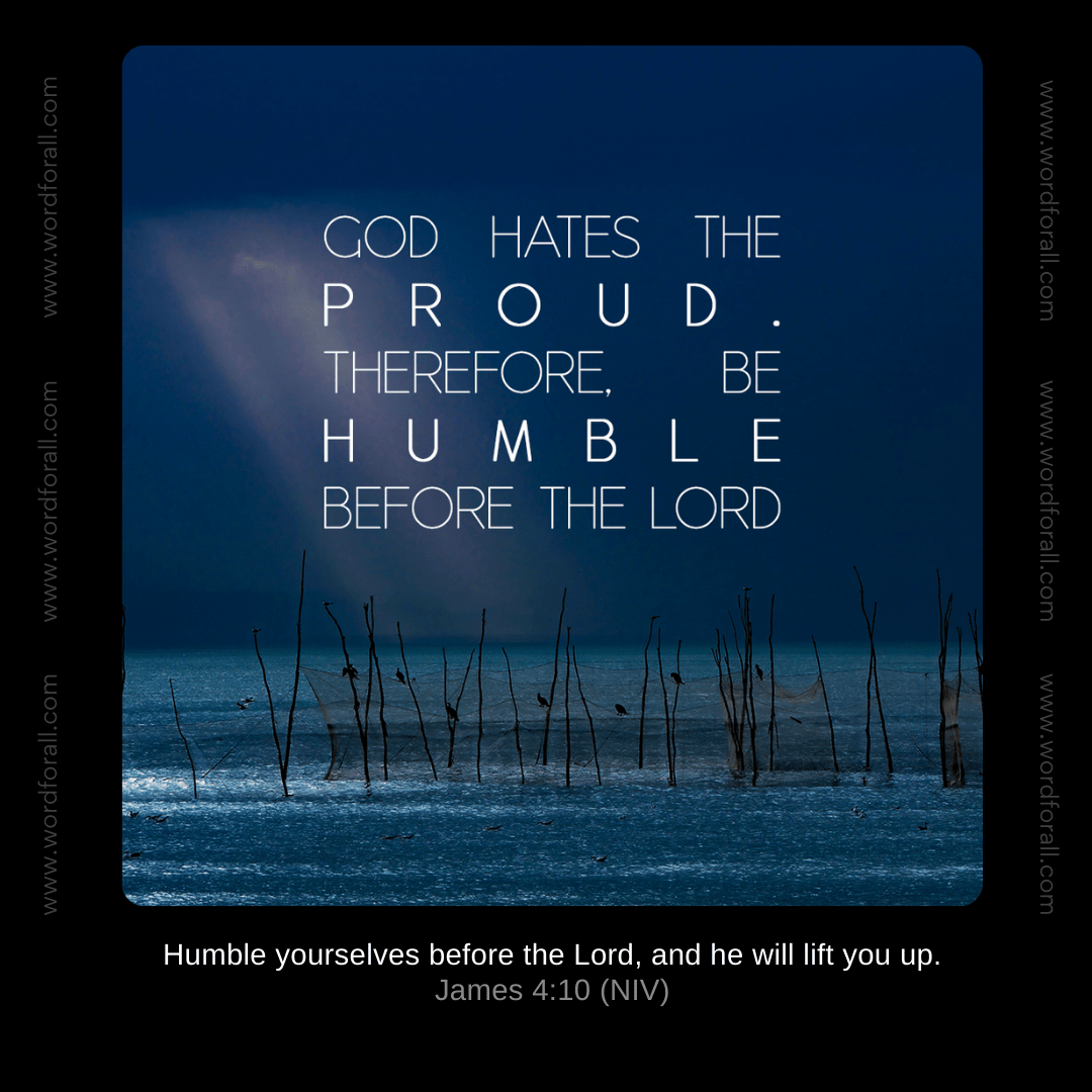 God hates the proud