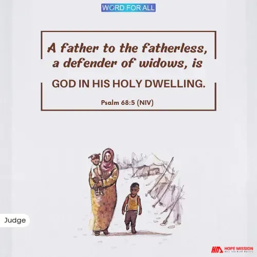 GOD WILL BE YOUR JUDGE.