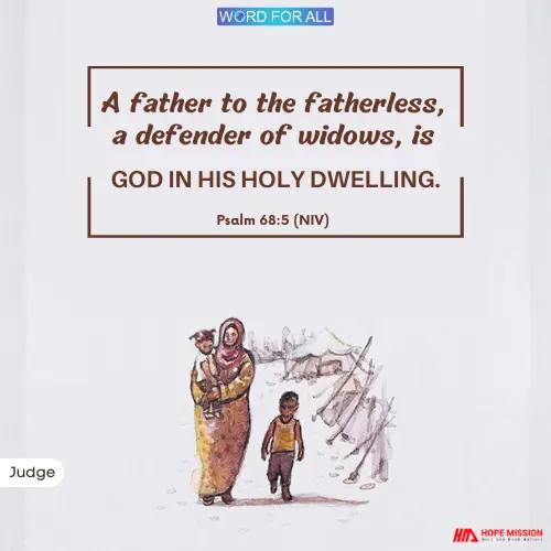 GOD WILL BE YOUR JUDGE.