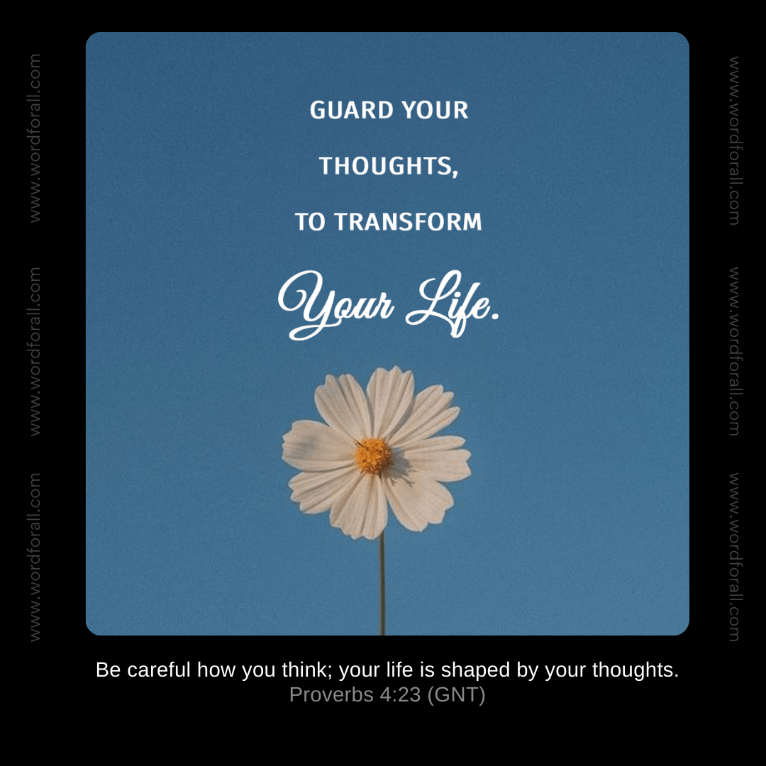 Guard Your Thoughts