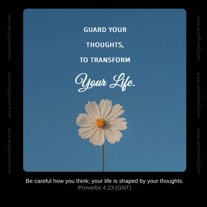 Guard Your Thoughts