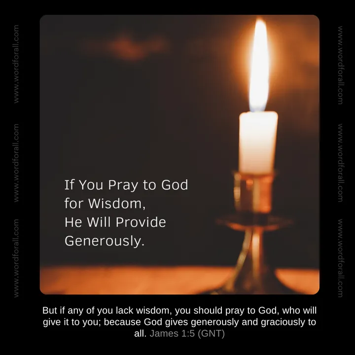 If You Pray to God for Wisdom