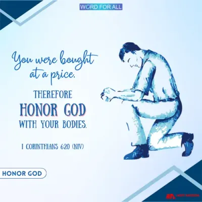 JESUS BOUGHT YOU FOR A PRICE.