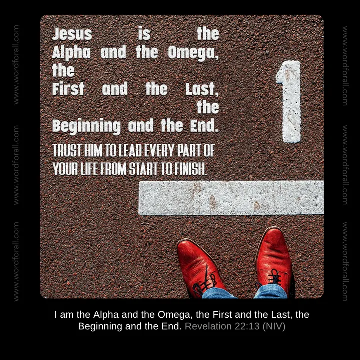 Jesus is the Alpha and the Omega