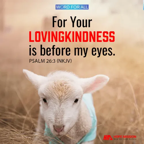GOD'S LOVINGKINDNESS.