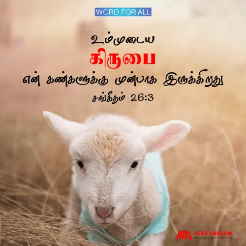 கர்த்தரின் அன்பான இரக்கம்.