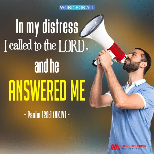 GOD WILL RESPOND IN YOUR DISTRESS