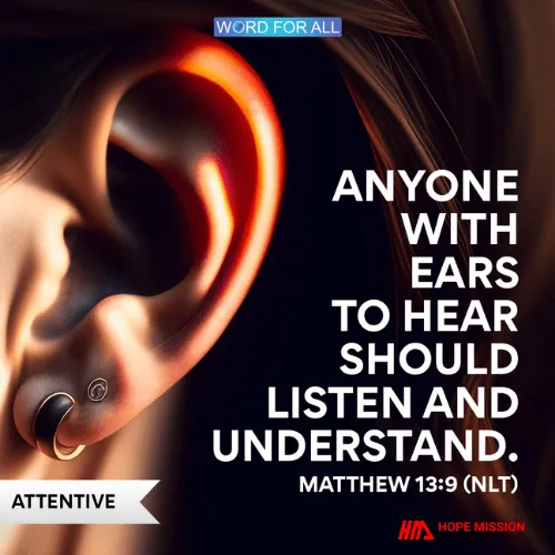 ANYONE WITH EARS TO HEAR SHOULD LISTEN AND UNDERSTAND.