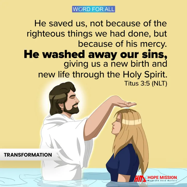 NEW LIFE THROUGH THE HOLY SPIRIT