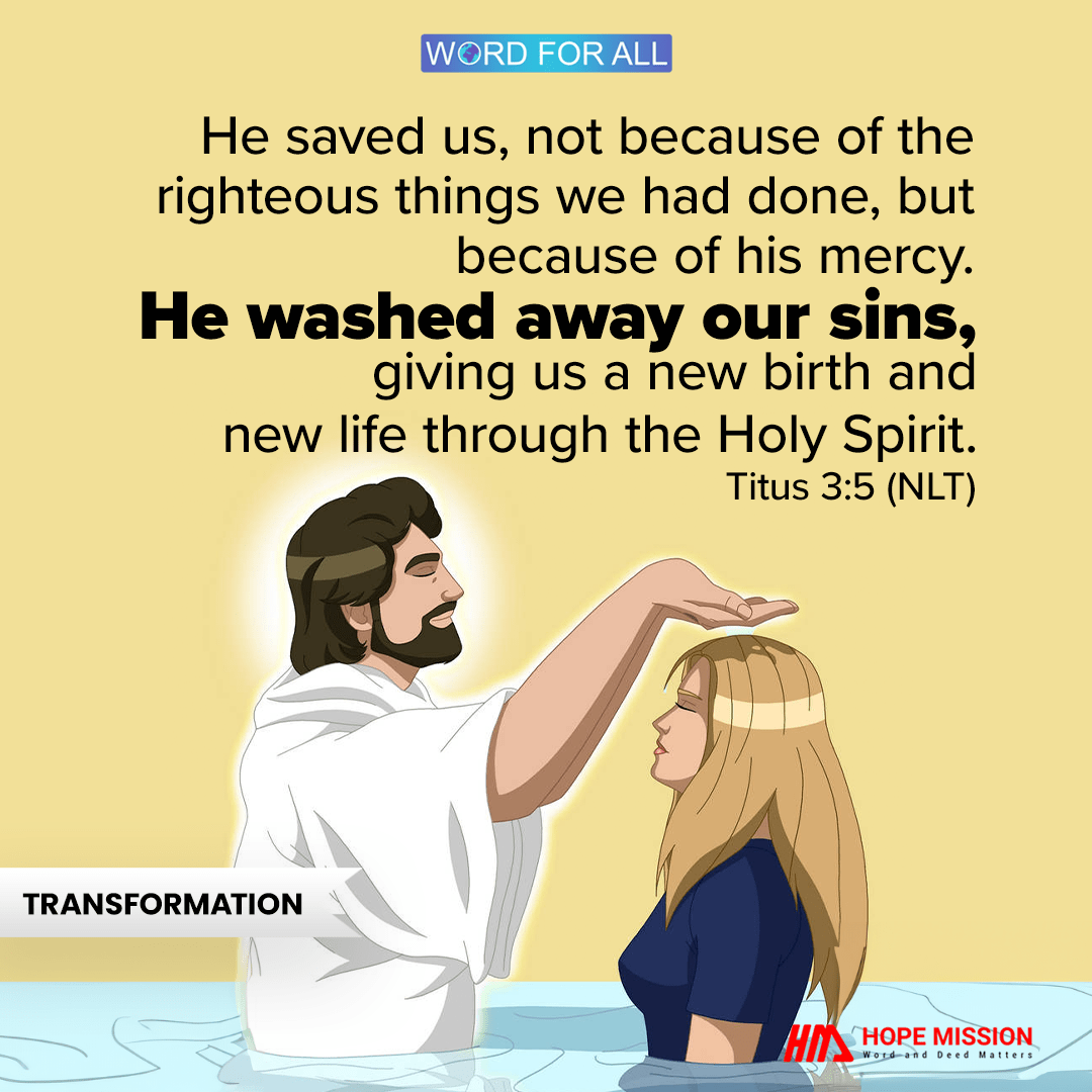 NEW LIFE THROUGH THE HOLY SPIRIT