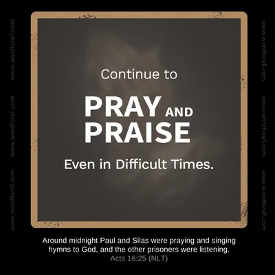 Pray and Praise