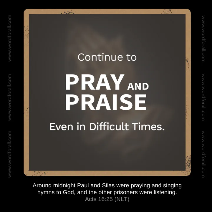 Pray and Praise