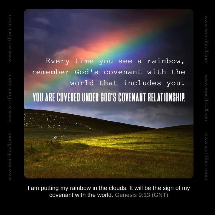 remember God's covenant with the world