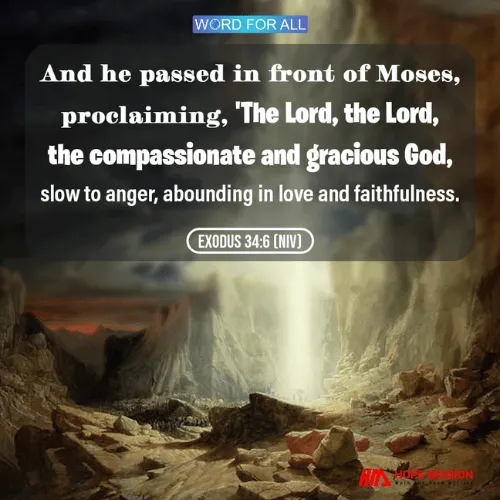 THE LORD IS COMPASSIONATE AND GRACIOUS.