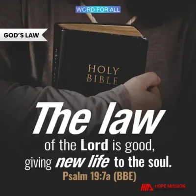 The Law of the LORD gives New Life to the Soul