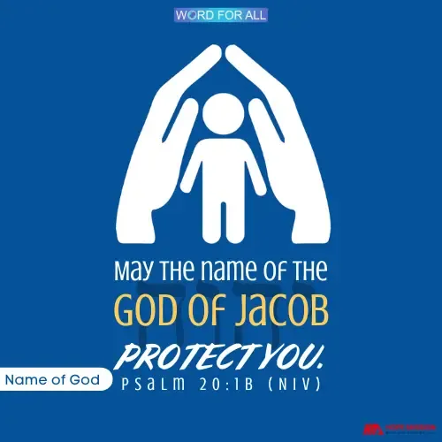 THE NAME OF THE GOD OF JACOB WILL PROTECT YOU