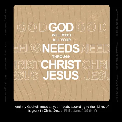 Through Christ Jesus