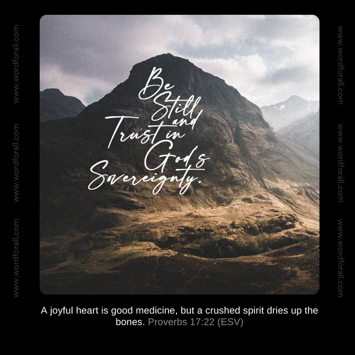 Trust in God's Sovereignty.