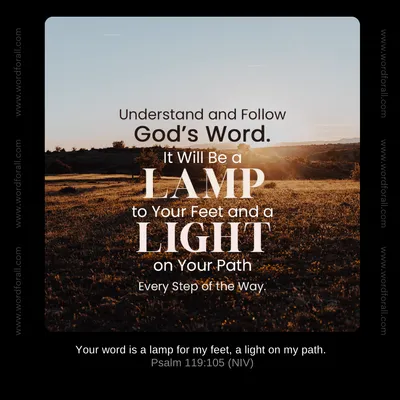 Understand and Follow God's Word