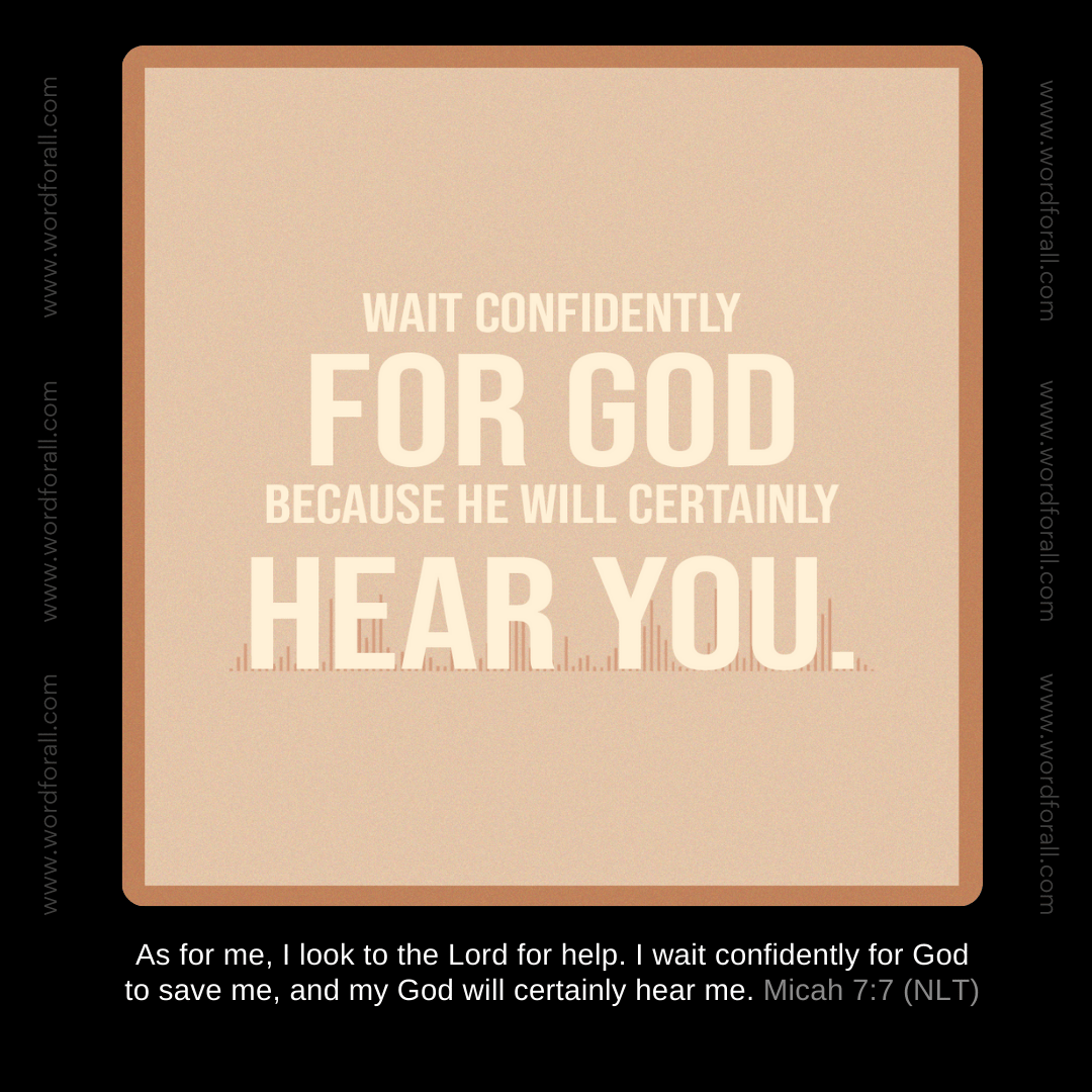 Wait Confidently