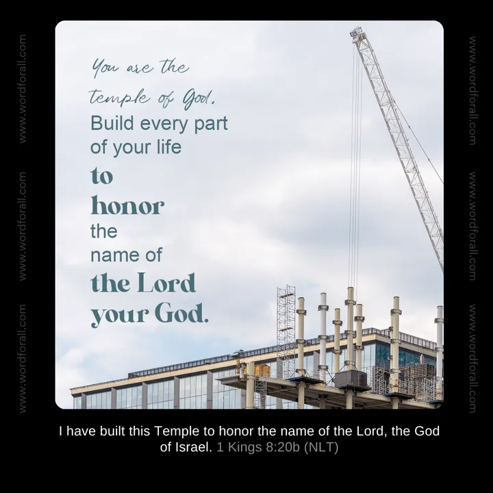 You are the temple of God