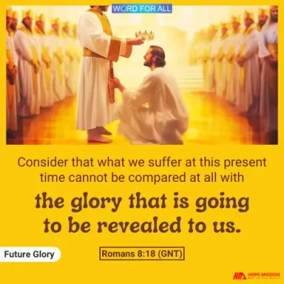 YOUR CURRENT SUFFERING WILL FADE AWAY